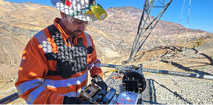 Salfa – Normalización y Fusión de Fibra Óptica en Torres de Alta Tensión